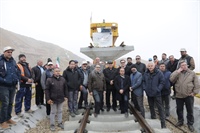 اتصال خطوط ریلی استان اردبیل به شبکه...